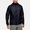 Under Armour Αδιάβροχο Μπουφάν Προπόνησης Τρεξίματος Αθλητικό Ανδρικό Εξωτερικό Ρούχο Μαύρο 1350950-001