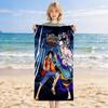 One Piece Stylish Digital Printing Beach Towel Quick‑Drying Absorbent Blanket for Beach Pool Gym Travel C3124