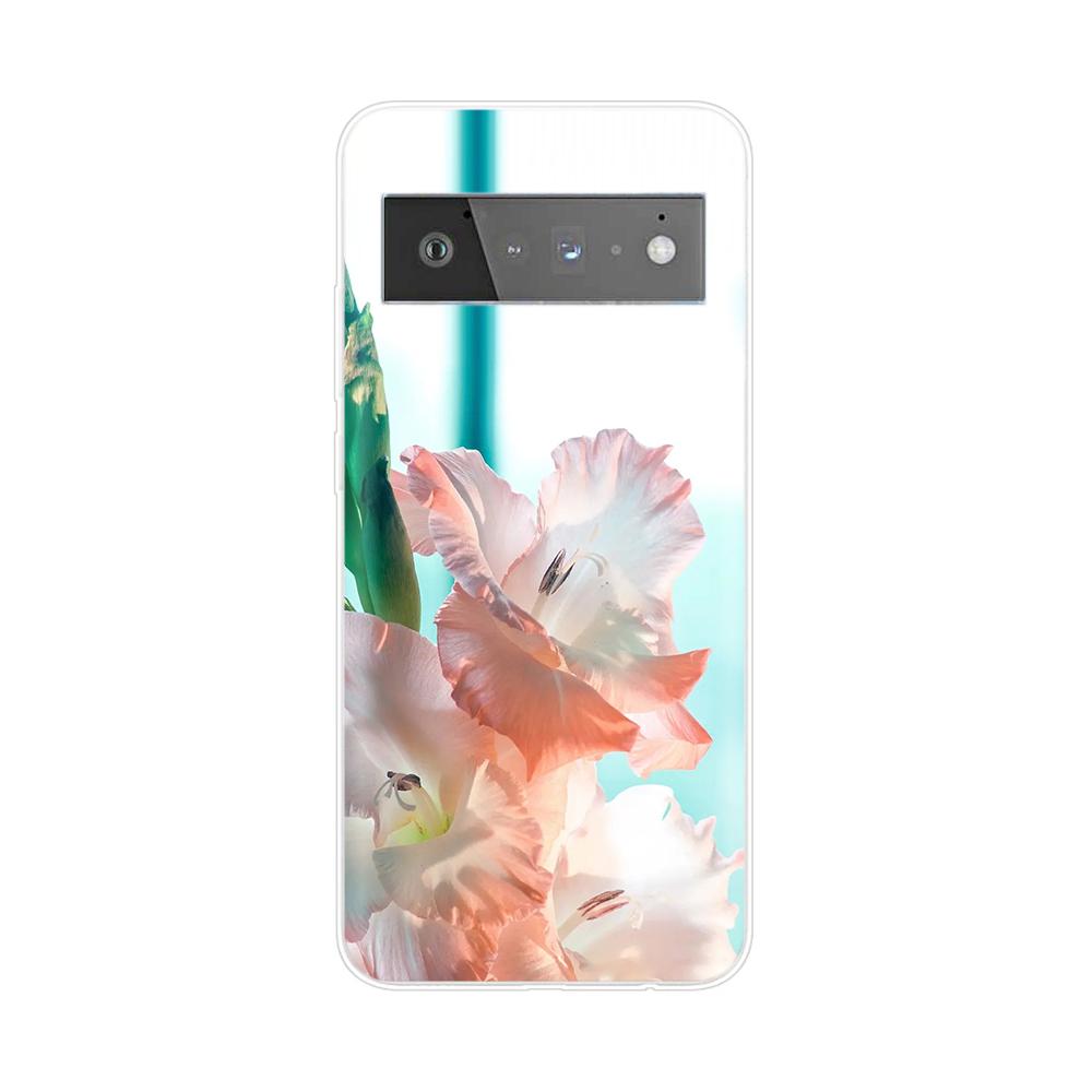 For Google Pixel 6 Pro Case Silicone Soft Clear TPU Phone Cover for Google Pixel6 Pixel 6 Pro 6A Case Pixel6A Cover Bumper Coque