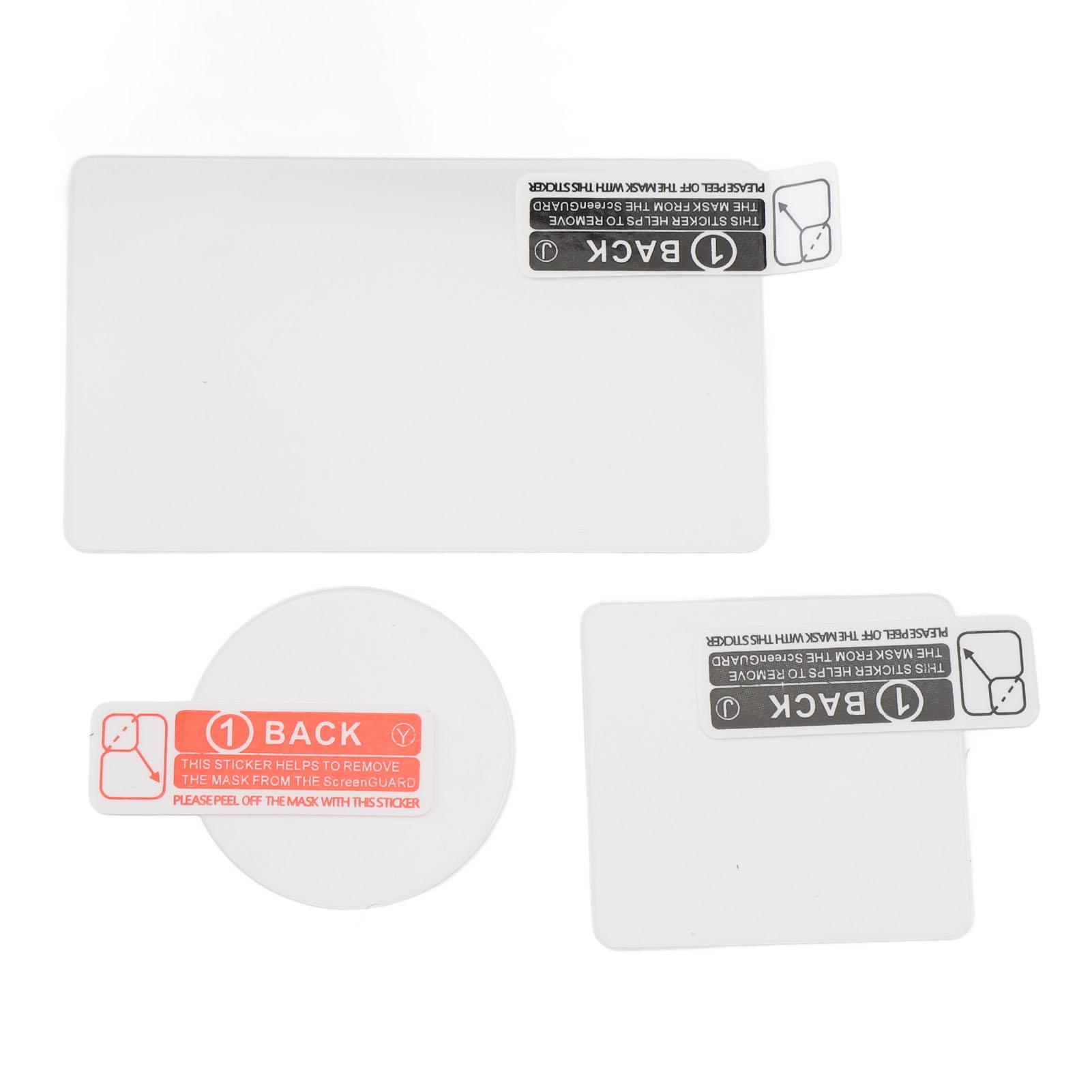 

Защитная пленка для объектива и экрана для экшн-камеры Osmo Action 5 Pro, закаленное стекло, твердость 9H, передняя и задняя часть