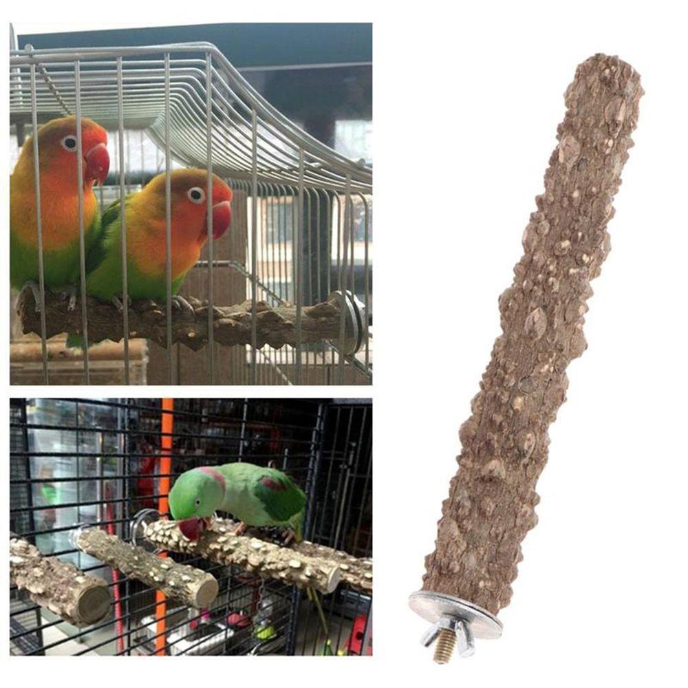 Grinding Perches Bird Teeth Grinding Bird Stand Holder Hamster Branch Pet Toy Bird Cage Accessories