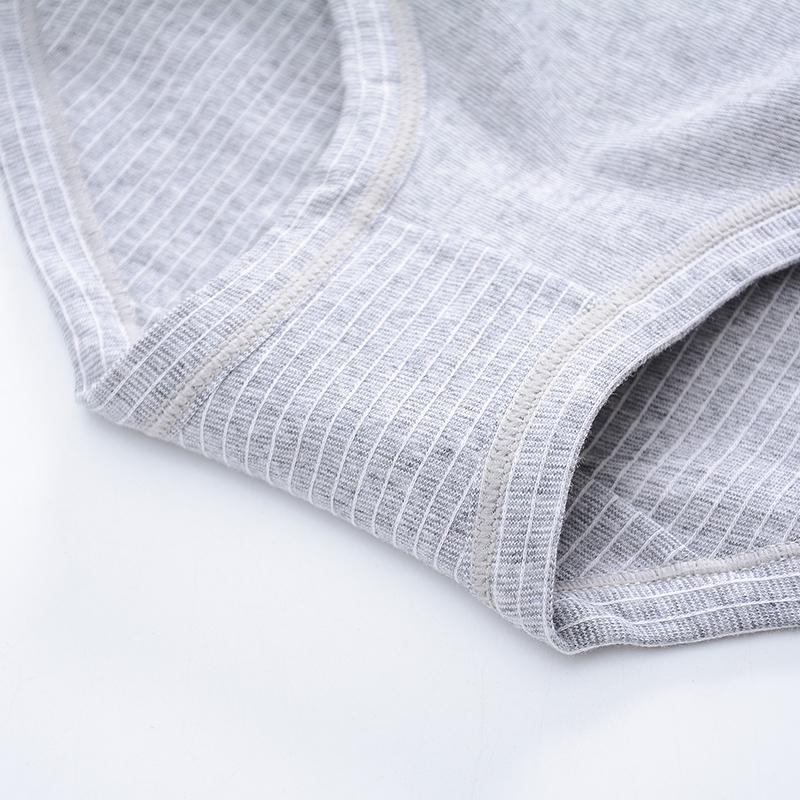 Women's Pure Cotton Mid-Waist Briefs - Breathable, Comfortable, Hip-Hugging, Colored Briefs for Young Girls