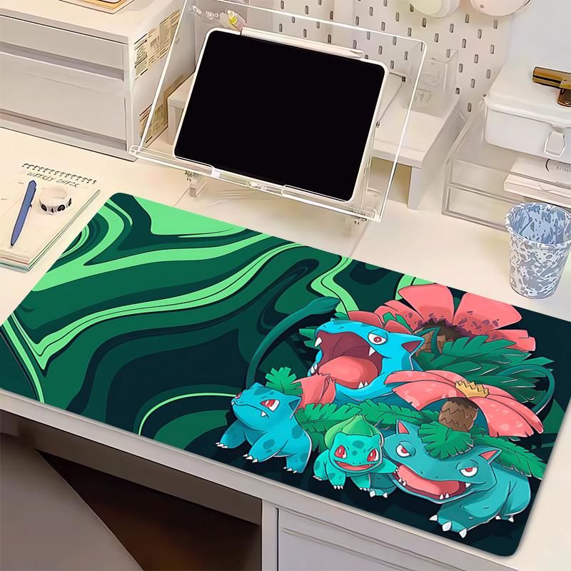 Mouse Pad PPokemon Bulbasaur Game Rubber Mini Pc Keyboard Pad Laptop Computer Speed Desk Mat Computer Gaming Lockedge Mousepad
