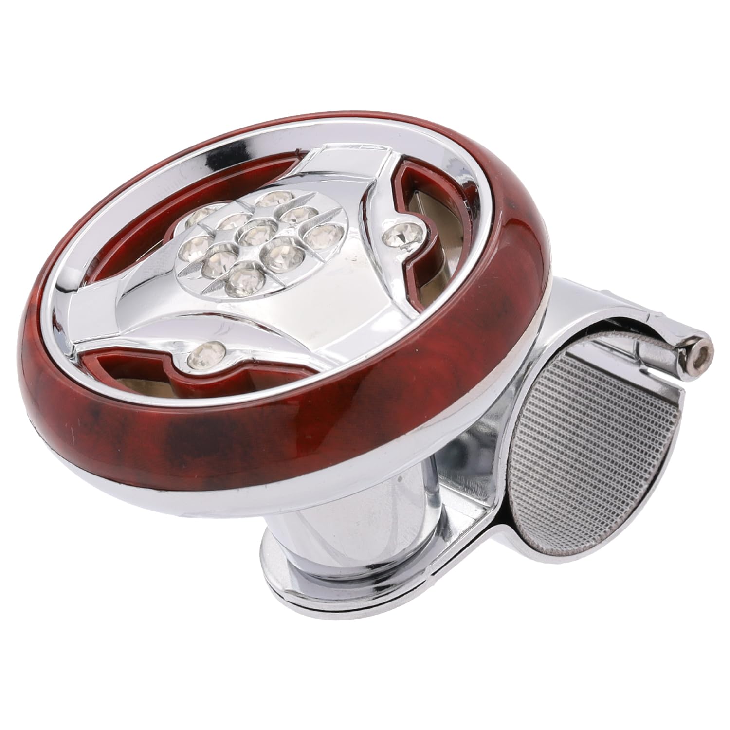 

Fabulous Hall Steering Wheel Spinner Steering Wheel Spinner Car Convenient Comfort Goods Parts Truck серебряный