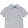 Polo Ralph Lauren Solid Color Logo Embroidered Casual Short Sleeve Polo Shirt Men tops Gray 710937319003