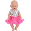 Puppenkleidung 43cm Baby Born Outfits Regenmantel Humanoide 17 Zoll Puppenzubehör Kostüm Wasserdichte Kleidung Tragen Festiival Geschenk