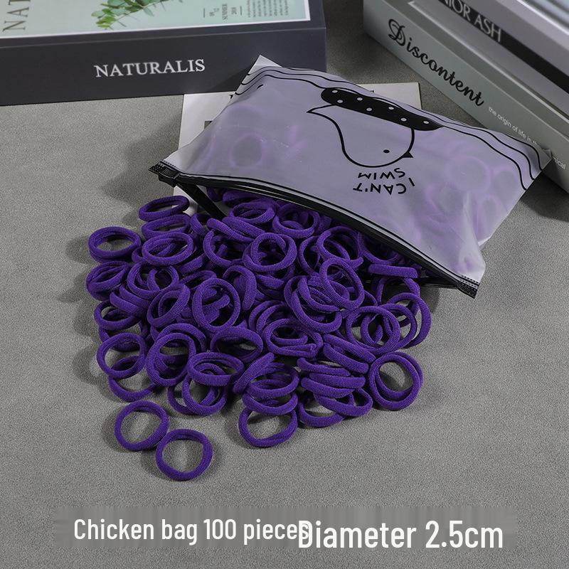 High-Elasticity Hair Ties for Girls - Gentle on Hair, Perfect for Children's Hairstyles