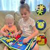 Busy Be Felt Board Children Educational Toy Learning Action Educational Gift