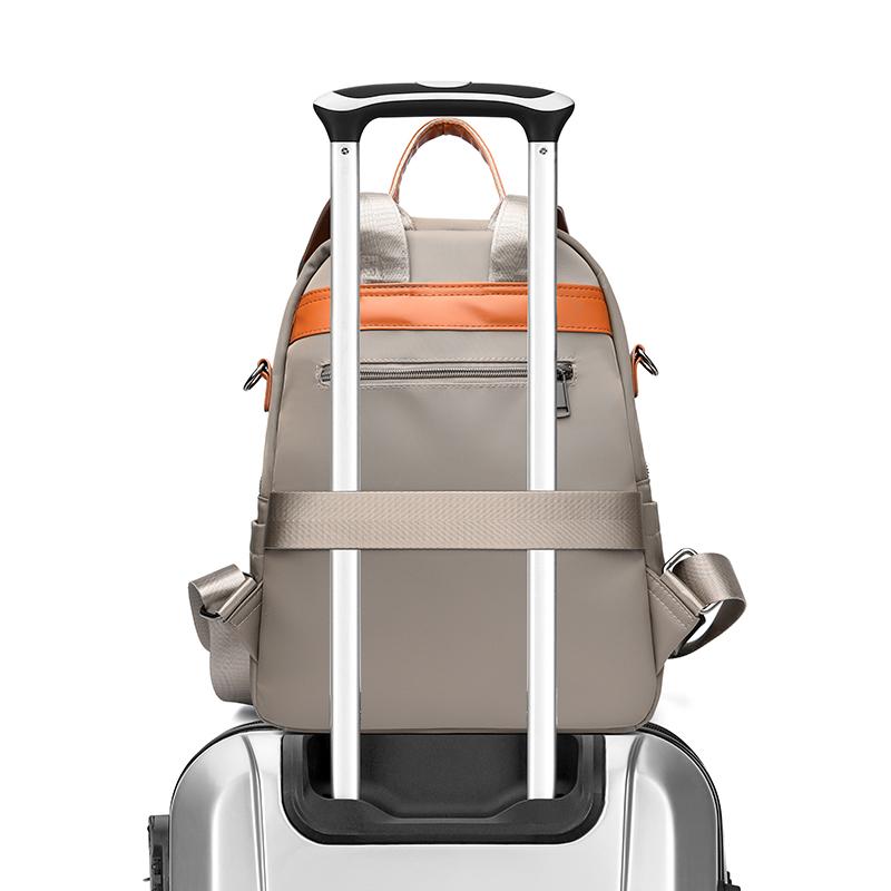 Multifunctional Shoulder Bag Women's Backpack Student Schoolbag Large Capacity Nylon Bag