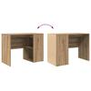 Artisan Oak Desk 102 x 50 x 75 cm Particleboard