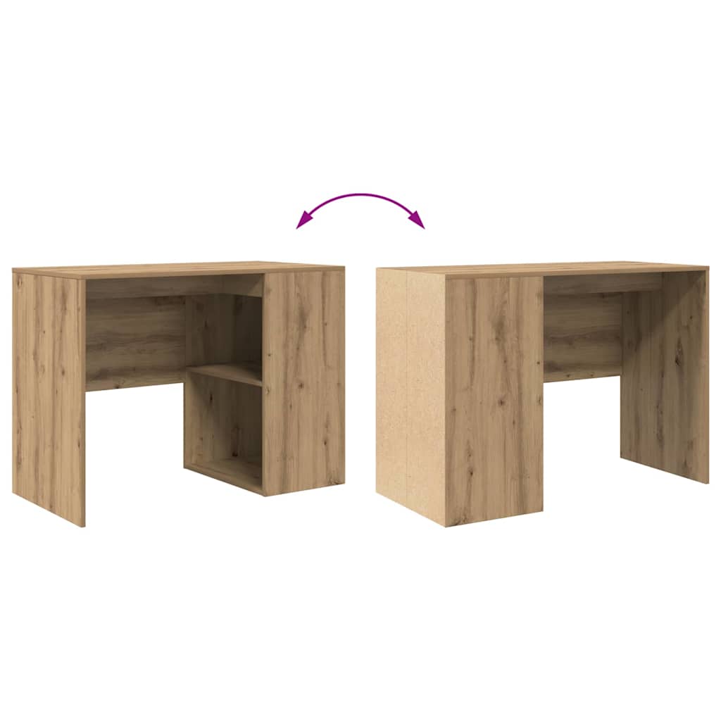 Artisan Oak Desk 102 x 50 x 75 cm Particleboard