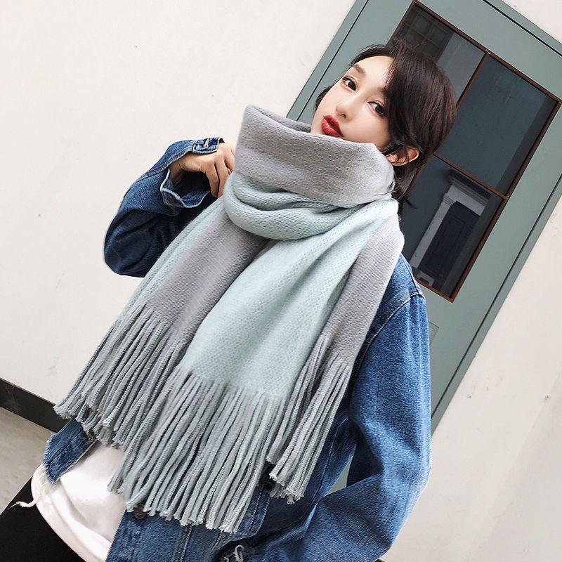 Scarf for Women Plaid Scarves Winter Warm Oversized Pashmina Tartan Scarves