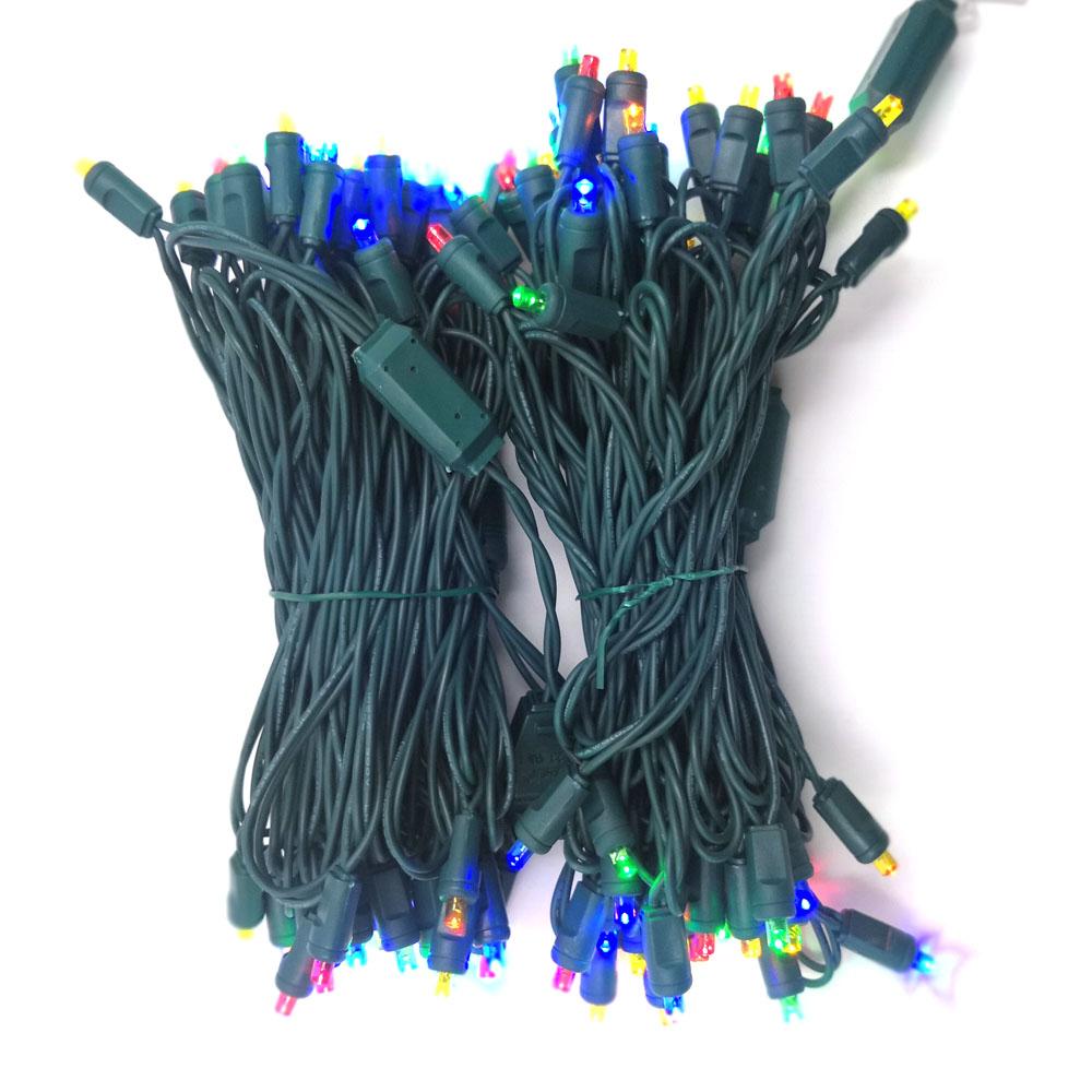 IP68 Outdoor Christmas Tree Decorate 7m 70leds Green Wire 5mm Mini String Lights 5mm Lights Outdoor Decorate 5mm String Lights 10&5MM-70l