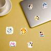 35pcs Playful  Stickers Cartoon Cute  Stickers Stationery Stickers For DIY Phone Laptop Scrapbook Bike Guitar Laptop