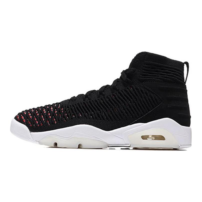 Jordan Flyknit Elevation 23 Black University Red AJ8207-023