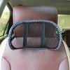 Car Headrests Summer Empty Mesh Mini Car Headrests Breathable and Cool Neck Pillows Car Interior Products