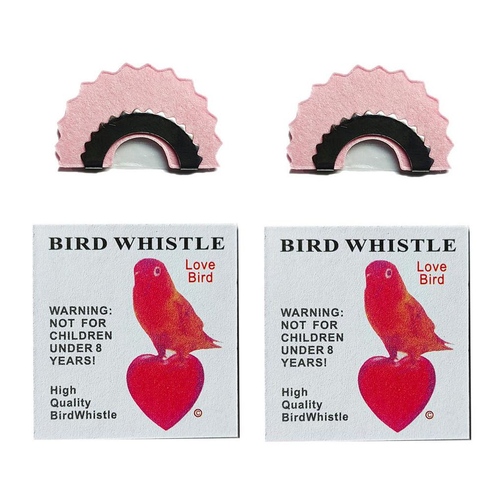 1/2PCS Funny Bird Whistle Bird Caller Tongue Original Tweeting Noisemaker Toys Oral Tricks Gag for Halloween Theme Party Favors