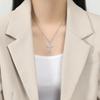 Belief Prayer Cross Pendant Small Design Street Hip Hop Cross Necklace