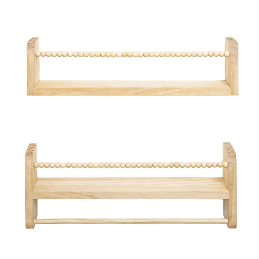 Children's Multi-Layer Wall-Mounted Wooden Bookshelf