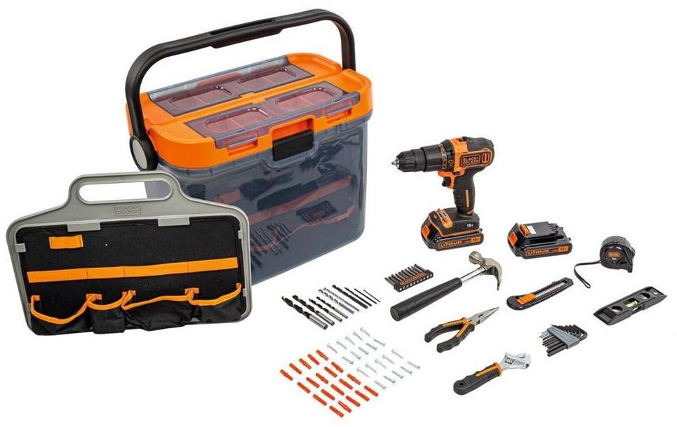 Шуруповёрт ударный аккумуляторный Black & Decker BCKSB04