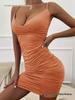 Women's European & American Sexy V-Neck Bodycon Sling Dress - Summer Style