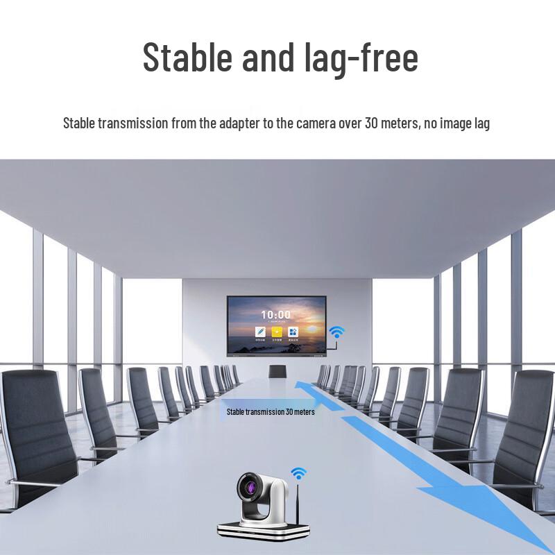 Hongshiduo 4K Wireless Conference Camera with 20x Optical Zoom (CN version)