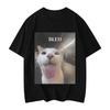 Bleh Funny Cat Meme Graphic Printed T Shirts Women Clothing Fashion Trend Tshirts Summer Casual Short Sleeve Clothing