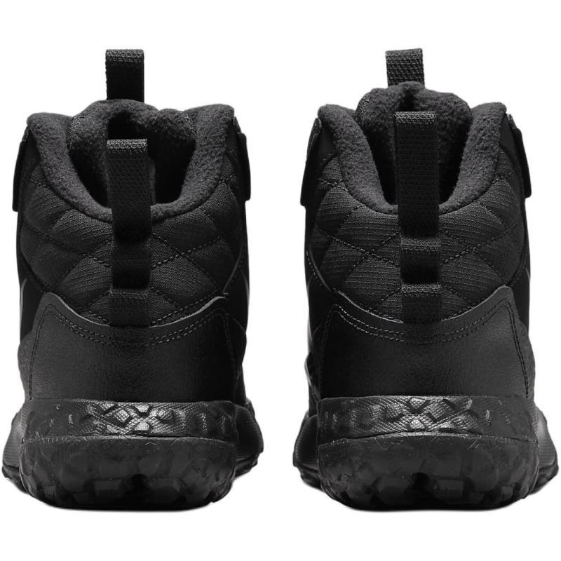 Nike Slip Resistant Abrasion Resistant Kids' Boots Teenagers Black Gray Sneakers FV4173-001