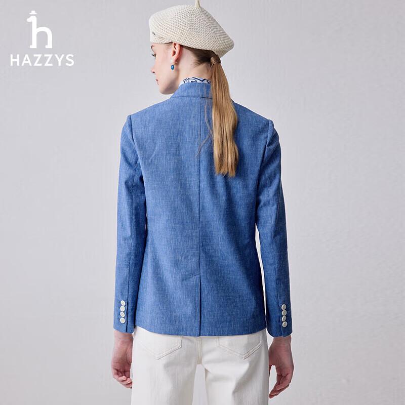 HAZZYS Women's Double-Breasted Blazer