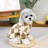 Four-legged Pet Clothes Corgi Teddy Clothes Autumn and Winter New Pet Thickened Warm Dog Cotton-padded Clothes