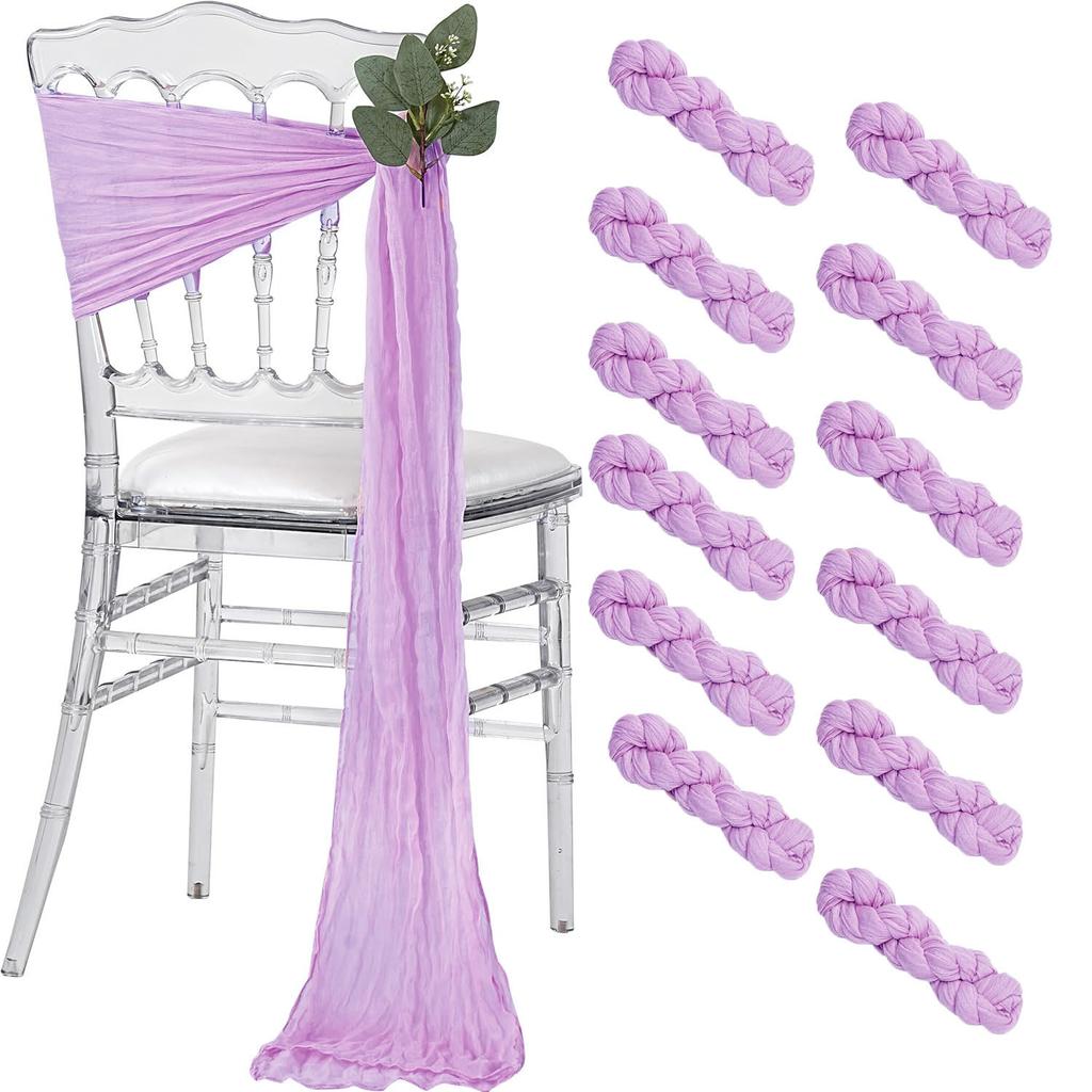 16Pcs Sage Green Wedding Chair Sashes Chair Bow Designed Decorative Chair Sashes for Wedding Reception Party Hotel Decoration