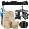 Suitcase Fixed Belt with Handle&Buckle Packing Straps Travel Belts Adjustable for Secure Lifting Carrying Heavy Boxes Luggage