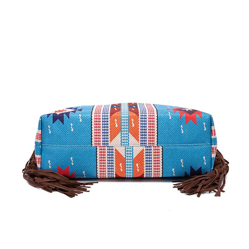 Ретро богемная сумка-сумка для женщин Европейская и американская тканая сумка ручной — фото 17