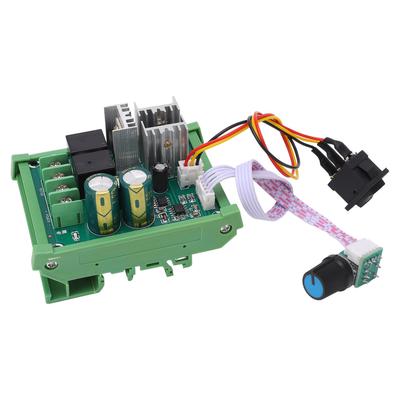 Hochleistungs-Motorregler-Modul PWM DC-Motor-Drehzahlregler DIN-Schienenmontage DC12?55V
