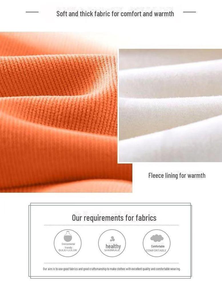 Plüschanzug für Mädchen: Trendiges Herbst-Winter 2025 Sweatshirt für mittlere und große Kinder.
