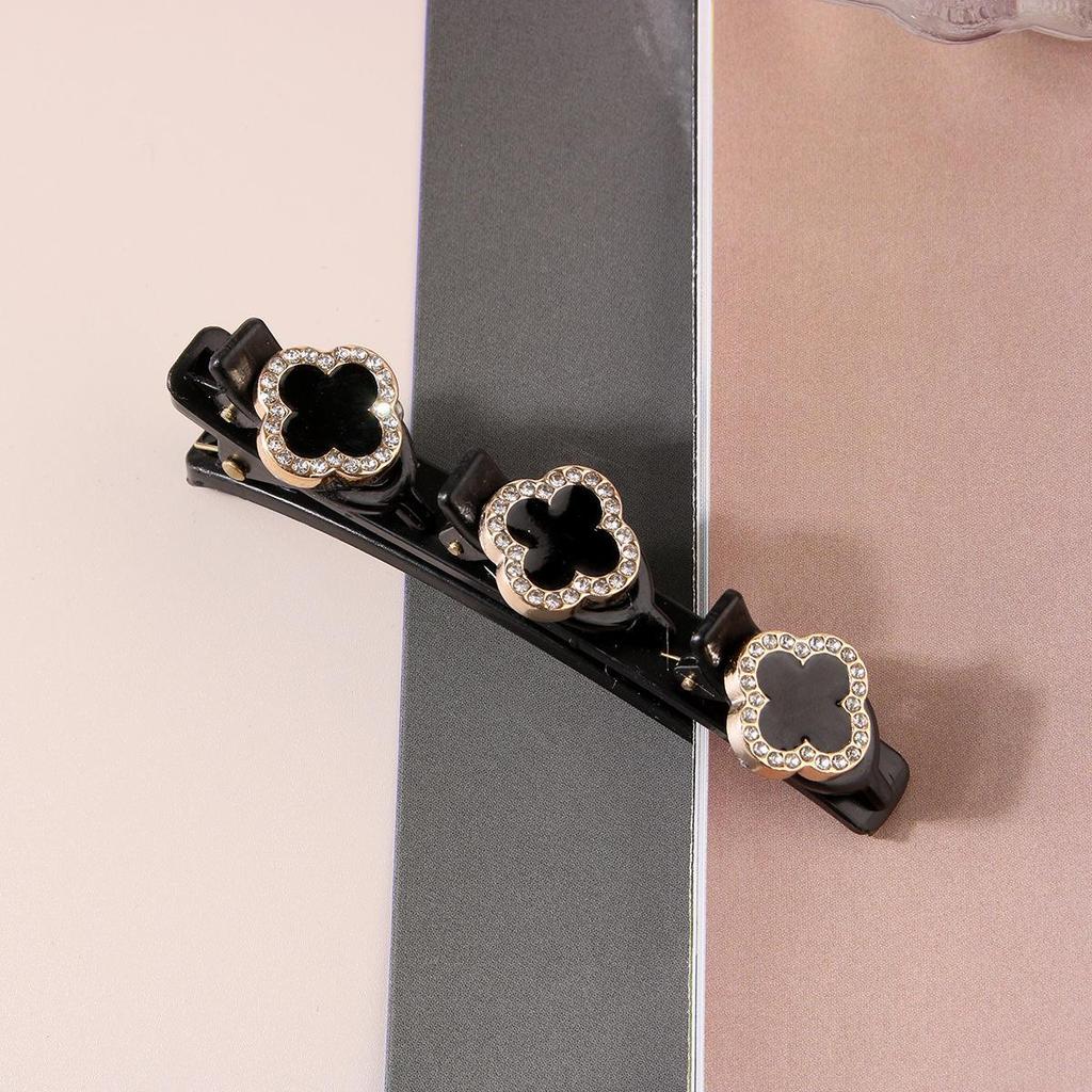 Braided Hairpins Set: Forehead Bangs, Broken Hair Arrangement Tool, Side Clips, Head Ornaments, and Hair Accessories.