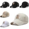 R Embroidery Letter Baseball Cap Adjustable Breathable Outdoors Protection Sun