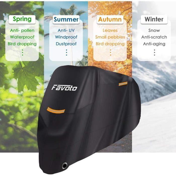 Housse de Protection - Honda - Universelle - Imperméable - Anti Vent - 265x105x125cm