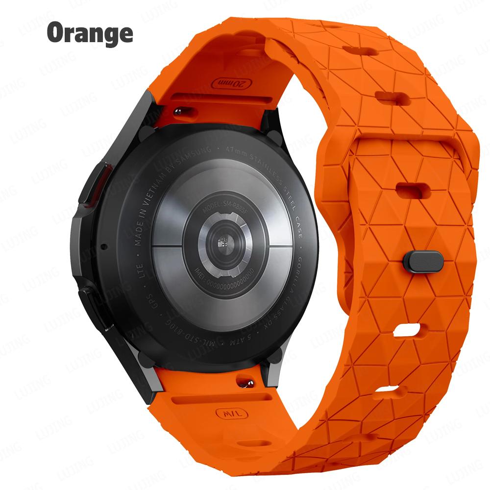 Silikonarmband für Samsung Galaxy Watch 7 6 4 Classic 47 mm 43 mm/46 mm 42 mm No Gap Uhrenarmband Galaxy Watch 6/5/5pro 45 mm 40/44 mm