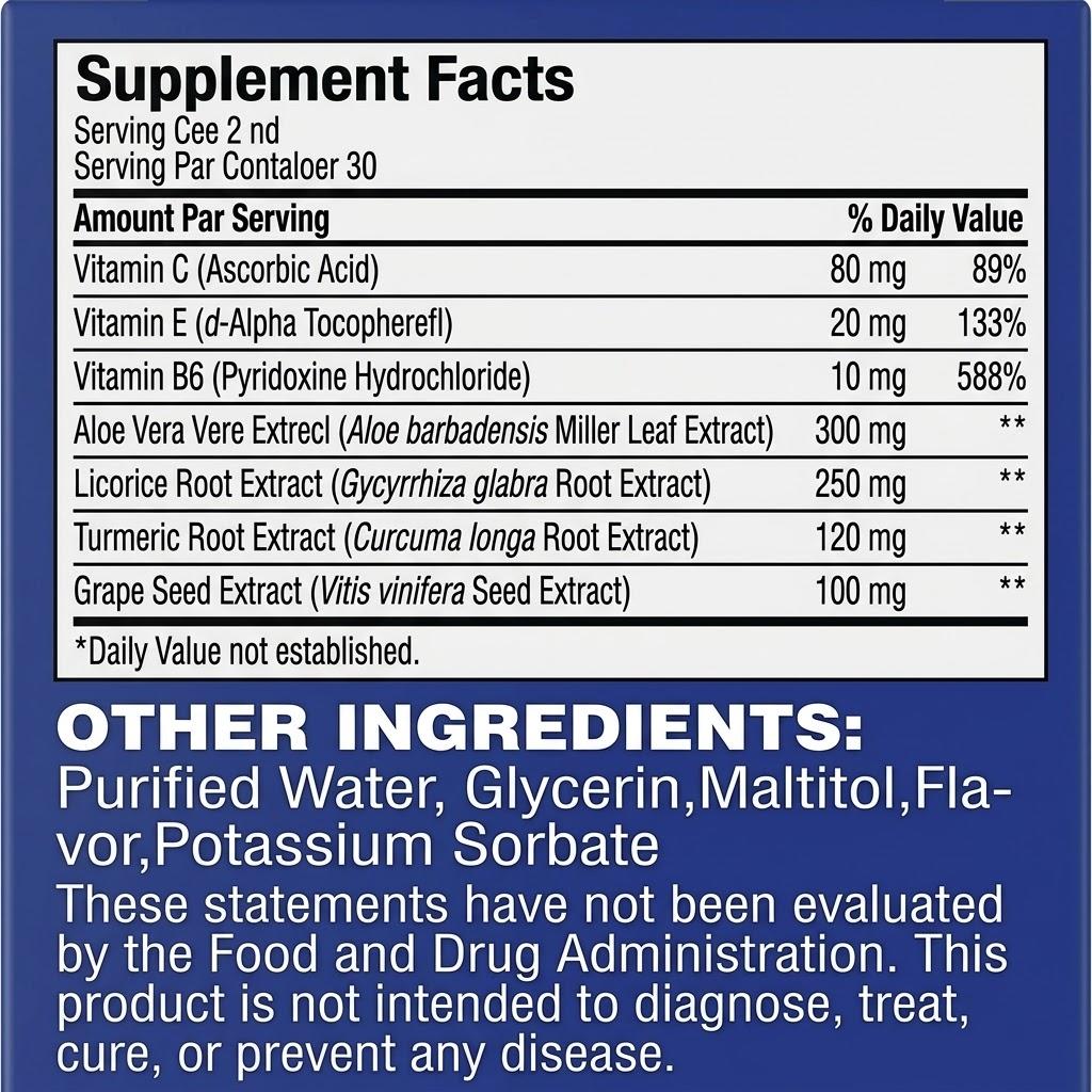Docteat Integratore Liquido Erboristico per la Salute Esofagea 2 fl. oz
