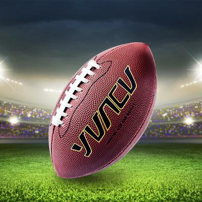 1 pieza Balón de Fútbol Americano Estándar Para Jóvenes y Adultos Juego de Deportes al Aire Libre Competición Entrenamiento , Rugby Talla 9 , 6 , 3