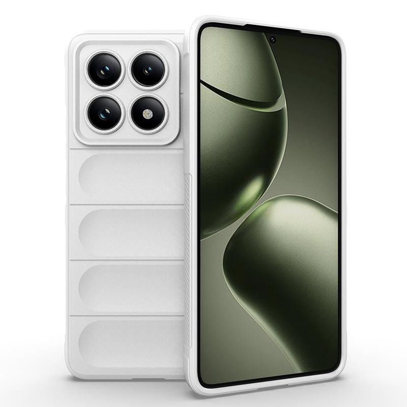 

Мягкий на ощупь гибкий силиконовый чехол для Xiaomi 14T Pro 5G 14 13T 13 Lite защитная накладка противоударные Fundas Coque For Xiaomi 13 Pro белый