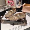 Sandals Mesh Breathable Fashion Versatile Sandals Women New Flat Soft Soled Mary Jane Shoes for Women Sandalias De Mujer