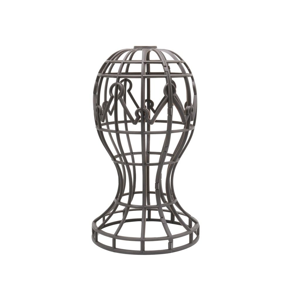 Wig Stand Lantern Shape Holder Foldable Multi-Purpose Wig Accessories Wig Head Stand Storage Rack