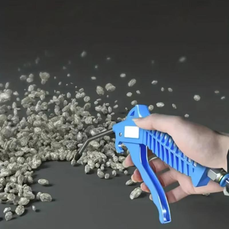 High Pressure Dust Blowing Gun Pneumatic Hardware Tool Dust Removal Gun Blowing Air Soot Blowing Gun Air Pump Extended Nozzles