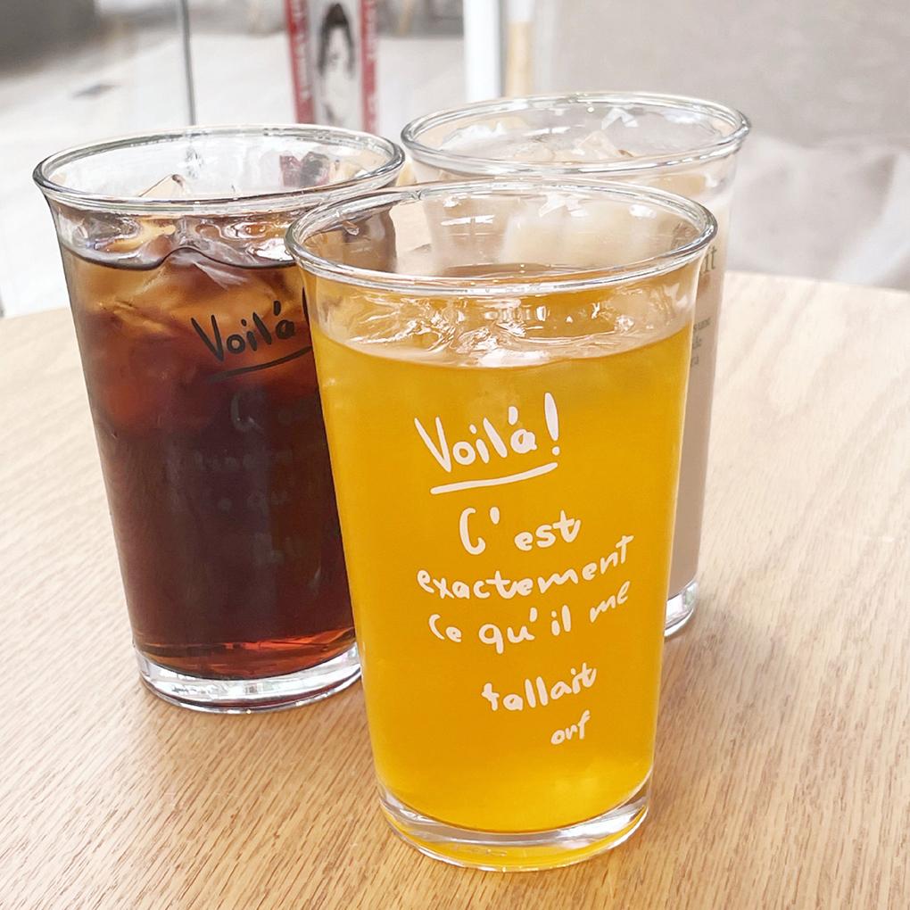 Korean Glasses Cold Cup Premium Glass Cups With Lids And Straws For On Go Sipping Creative Letters