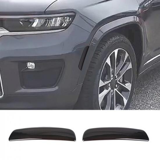2X Car Side Light Wheel Eyebrow Light Trim for 2024 Jeep Grand Cherokee Durango