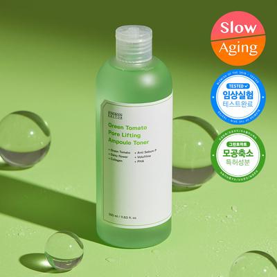 Green Tomato Pore Lifting Ampoule Toner 350mL