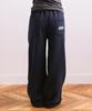 Ebeulisi Pintuck Patchwork Sweatpants (Navy)