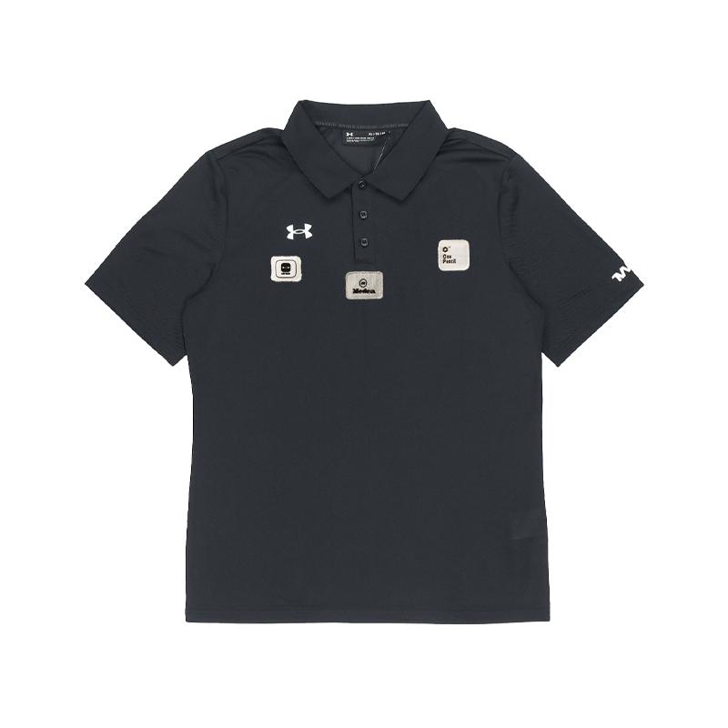 

Under Armour Поло с коротким рукавом, однотонное, повседневное, спортивное, тренировочное, дышащее, с вышивкой на заказ, унисекс 21500537-001(TEAM702-B8) M